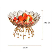 Fruteira Luxo de Vidro