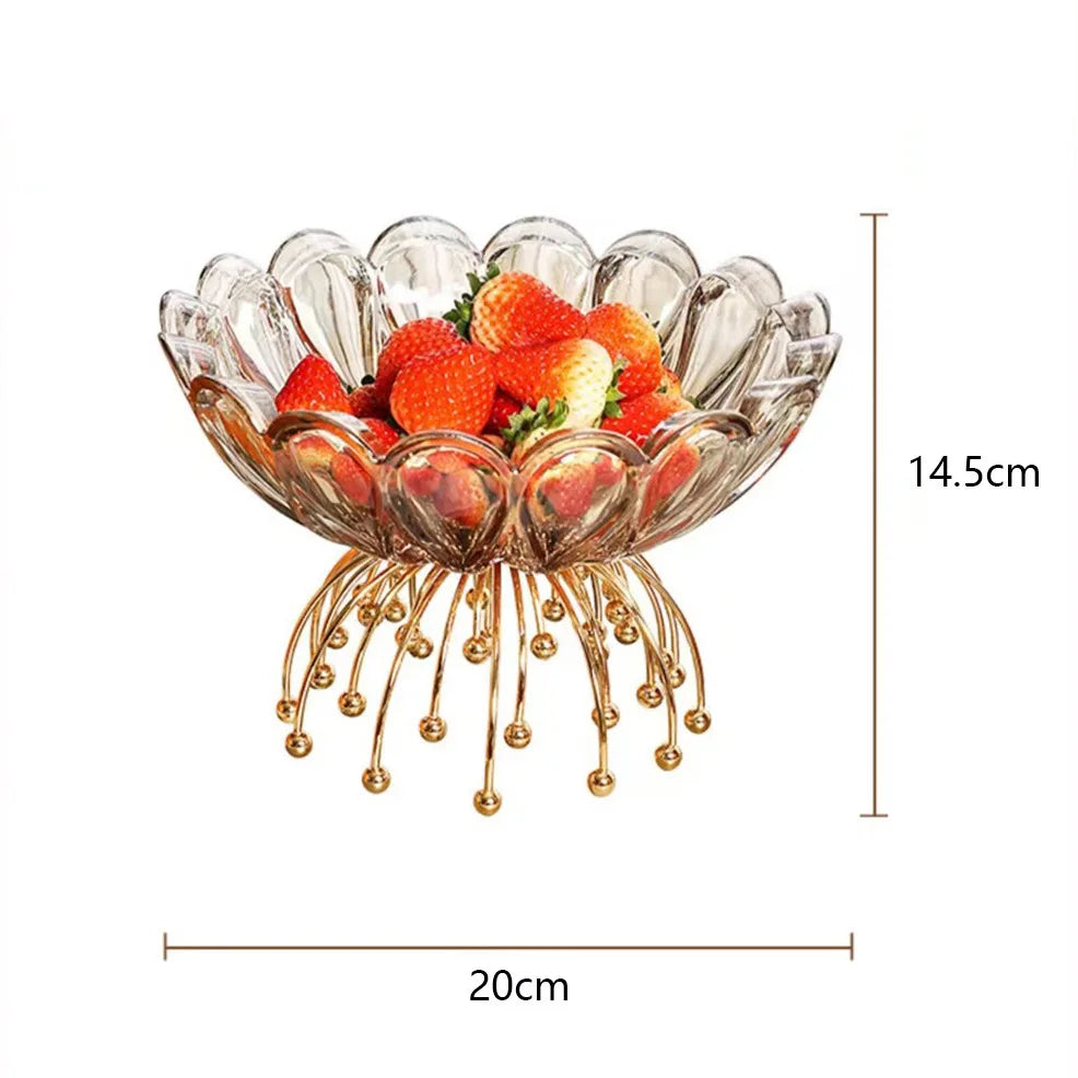Fruteira Luxo de Vidro