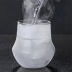 Copo Térmico de Vidro Duplo 120ml - Proteção Anti-escaldante