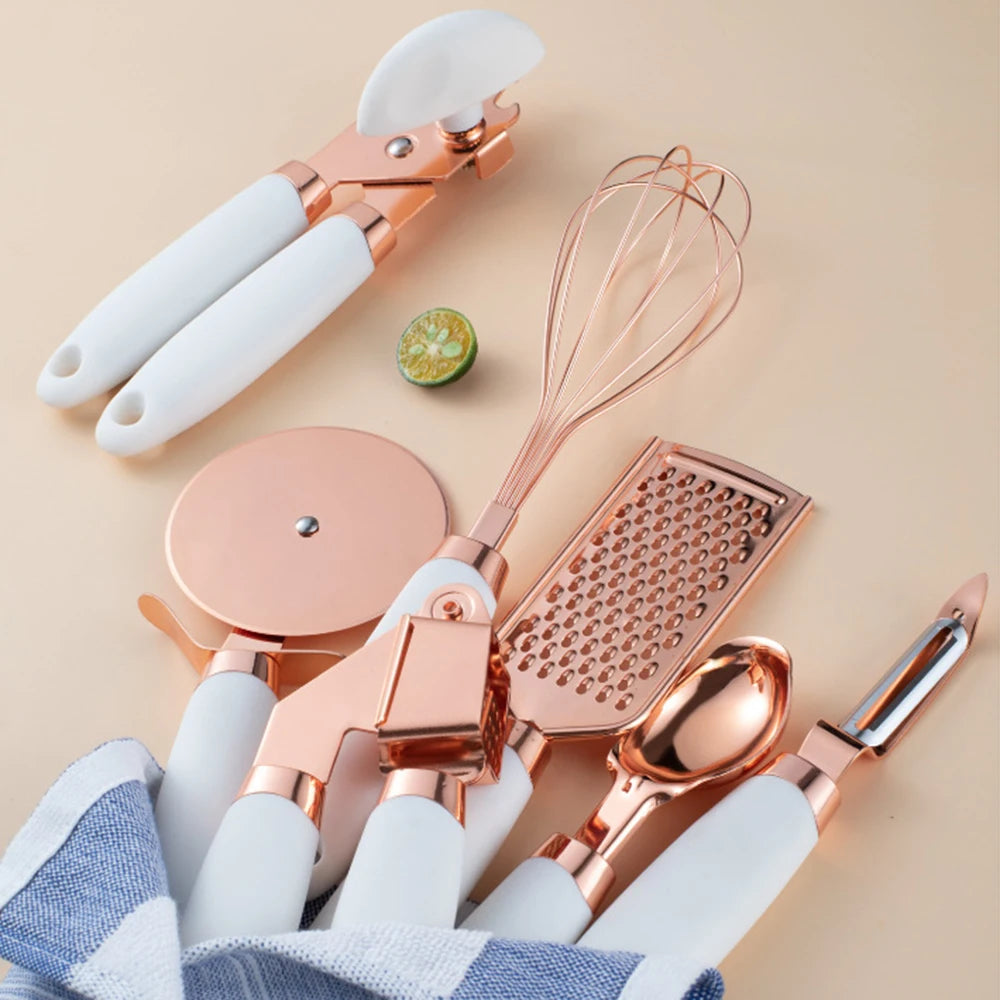 Conjunto Utensílios em Inox 7 Peças