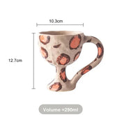 Caneca Pintura Abstrata em Cerâmica - 290ml