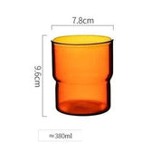 Copo de Vidro Colorido - 300ml ou 380ml