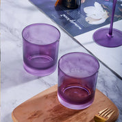 Taças e Copos de Cristal Lilás - Individual
