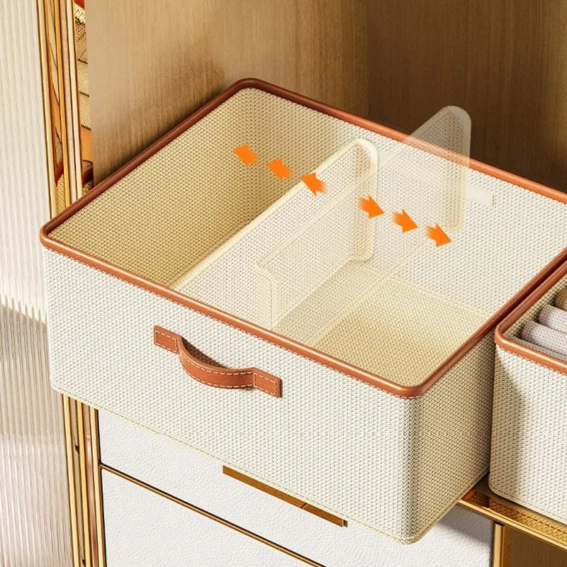 Organizador de Roupas Dobrável Luxuoso para Armário