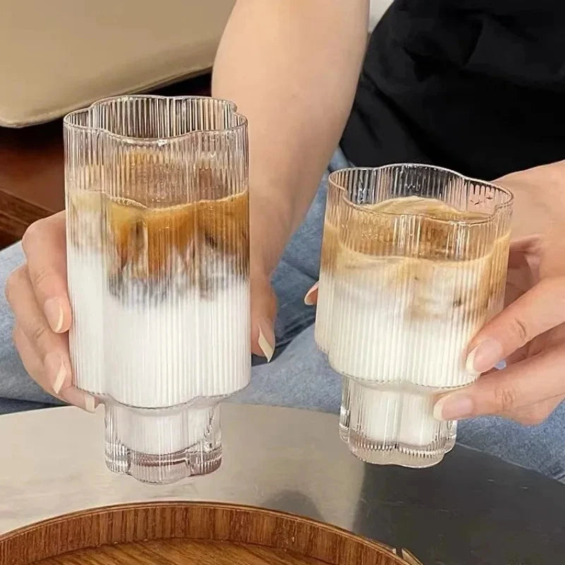 Copos e Taças de Vidro Canelado