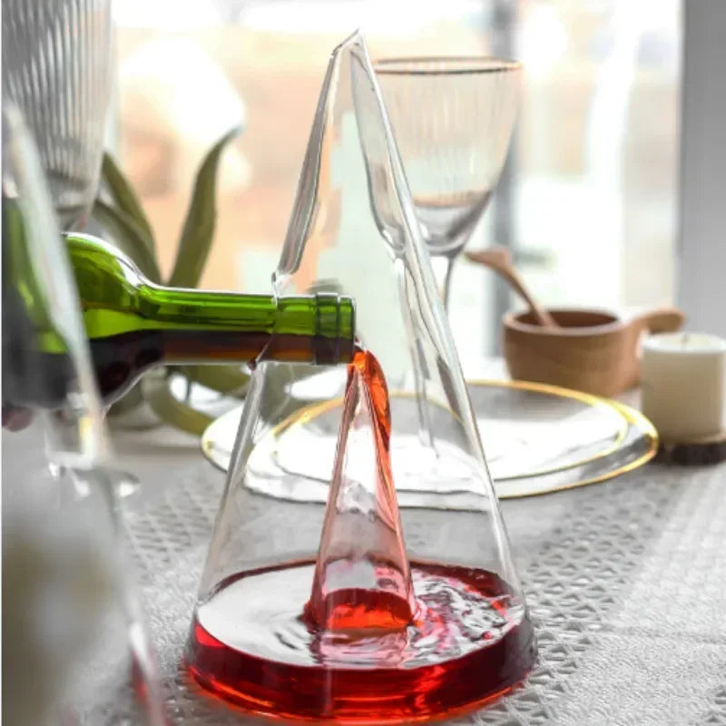 Decanter Pirâmide de Vidro