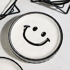 Conjunto Pratos Sorriso 6 Pcs em Cerâmica
