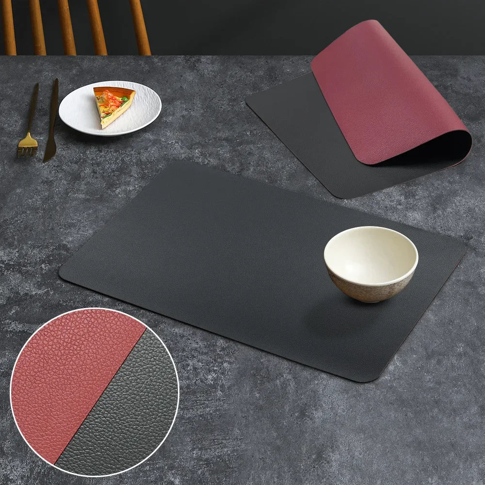 Jogo de Sousplats 4 Peças Antiderrapantes e Térmicos para Mesa Posta