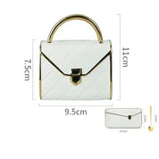 Conjunto Criativo Caneca Formato Bolsa em Porcelana 3pcs