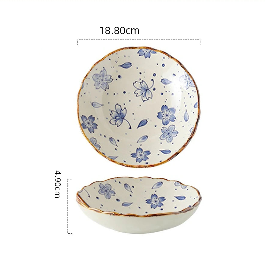 Tigela de Cerâmica com Alça para Sopas, Massas e Saladas Gourmet