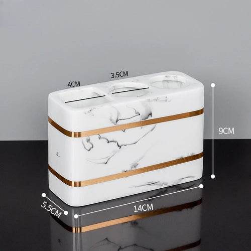 Linha Acessórios de Banheiro em Resina 5 Modelos