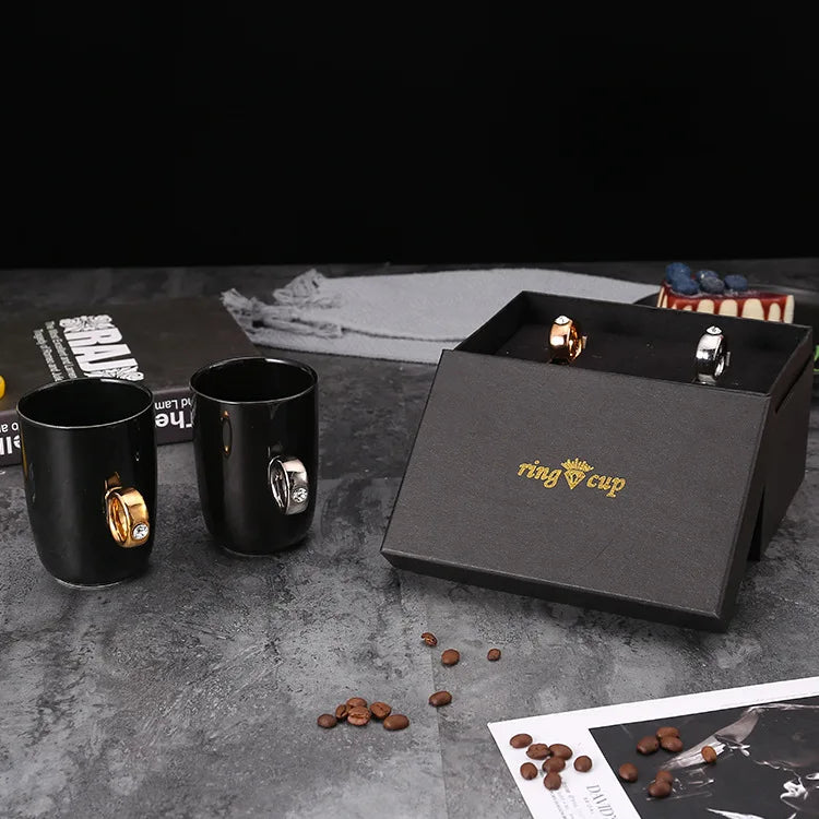 Caneca com Alça Formato Anel 300ml