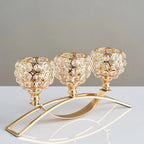 Castiçal de Cristal Luxuoso - Elegância para Sua Casa
