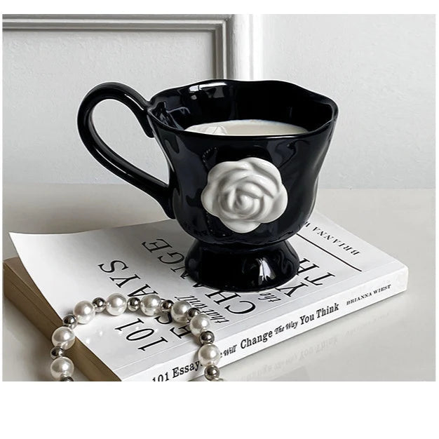 Caneca Flor Camélia - 300ml