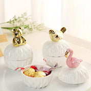 Frasco para Doce em Porcelana 6 Modelos