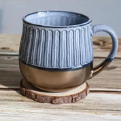 Caneca Cerâmica Retrô - 520ml