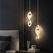 Moderno Acrílico Geométrico Luz Pingente, Pendurado Lâmpadas, Restaurante Iluminação, LED, Quarto, Sala de estar, Decoração Home