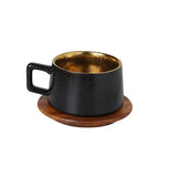 Conjunto Luxo Retrô Xícara e Pires - 230ml