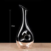Decantador de Vinho em Vidro Design Elegante