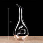 Decantador de Vinho em Vidro Design Elegante