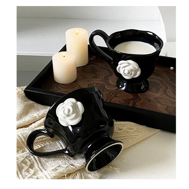 Caneca Flor Camélia - 300ml