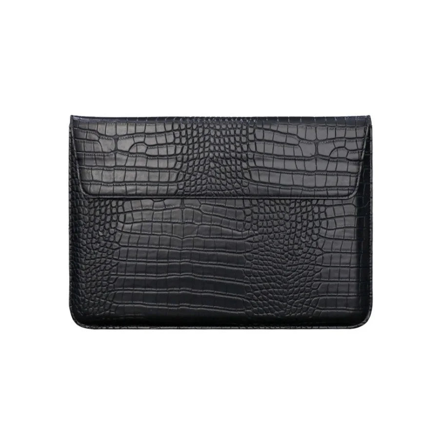Case para MacBook em Couro Tipo Envelope para MacBook Air e MacBook Pro