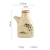Garrafa Vintage de Cerâmica para Temperos - 350ml