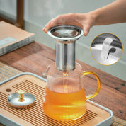 Bule de Vidro Borosilicato para Chá