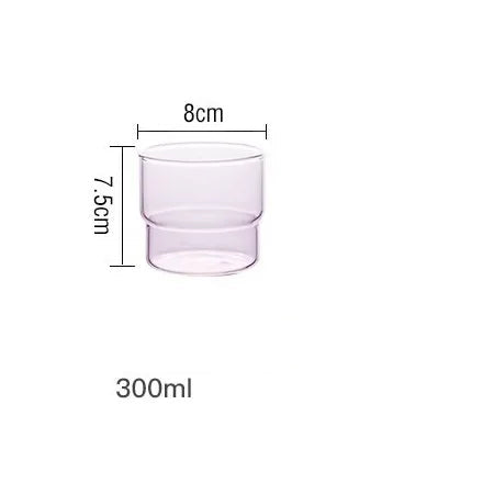 Copo de Vidro Colorido - 300ml ou 380ml