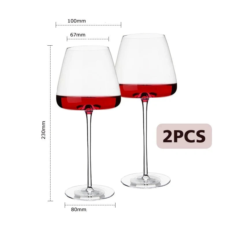 Kit Taças Borgonha Ultrafina 2 Pcs