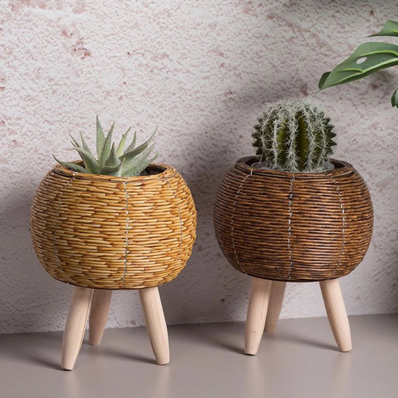 Suporte Boho para Plantas com Base Removível
