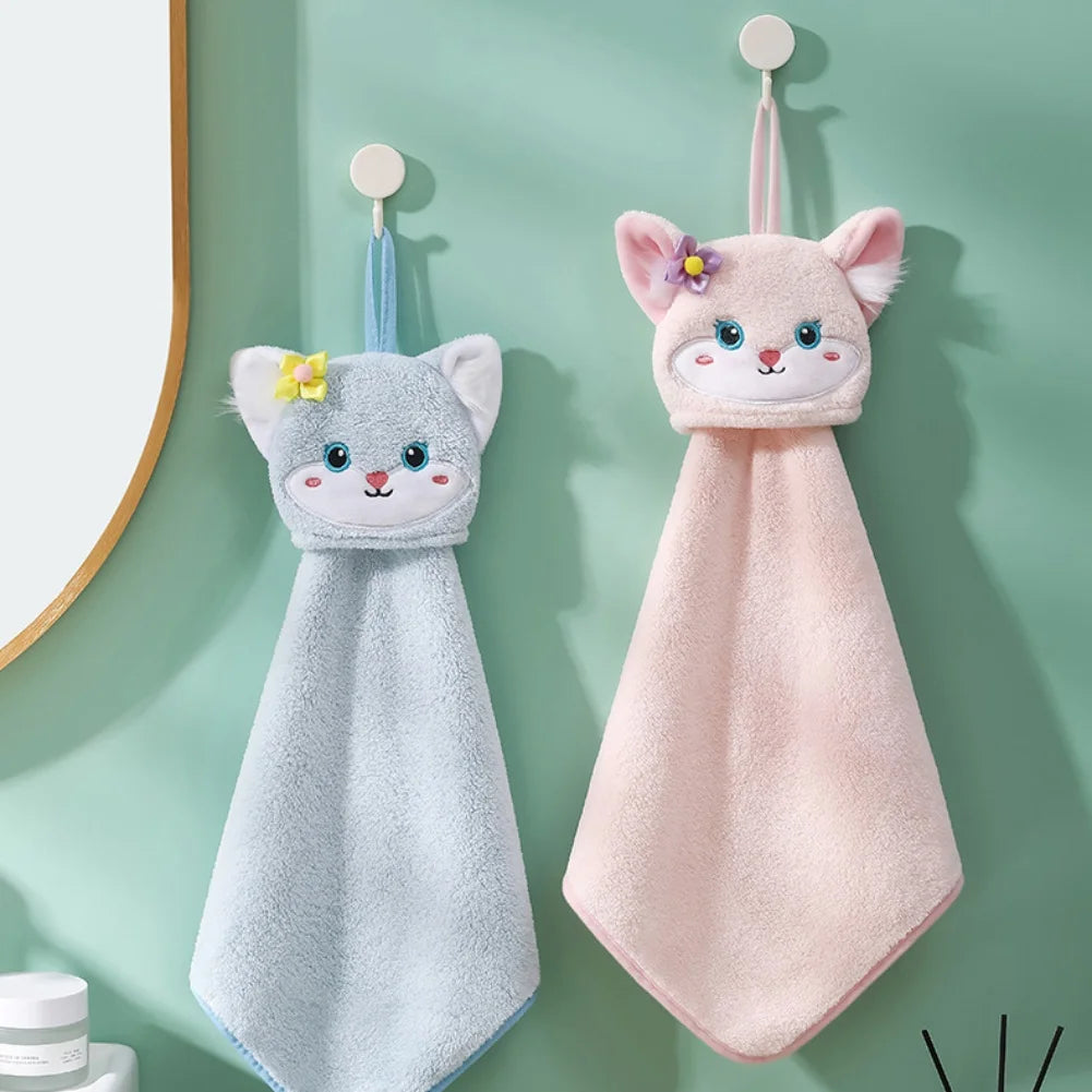 Toalha para Mãos Gatinho Colorido