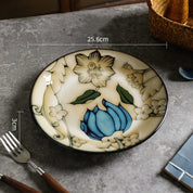 Prato Floralis em Porcelana