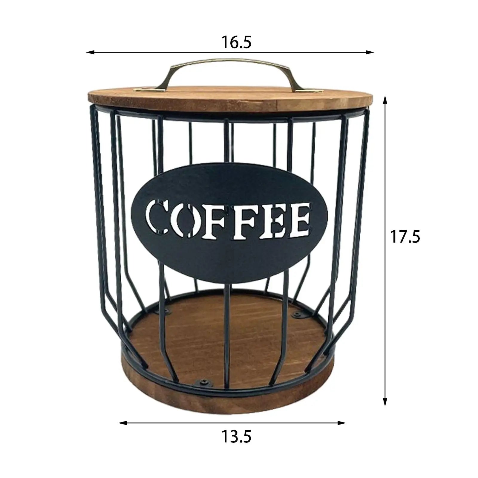 Porta Cápsulas de Café em Metal