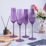 Taças e Copos de Cristal Lilás - Individual