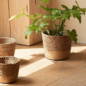 Vaso Artesanal de Palha