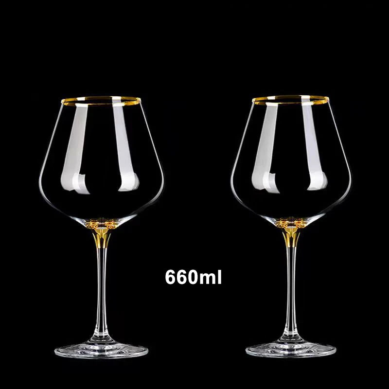 Taças Borgonha Golden