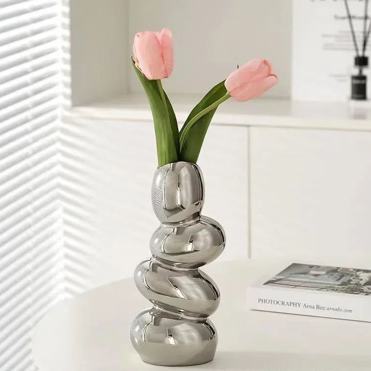 Vaso Pedras Criativo