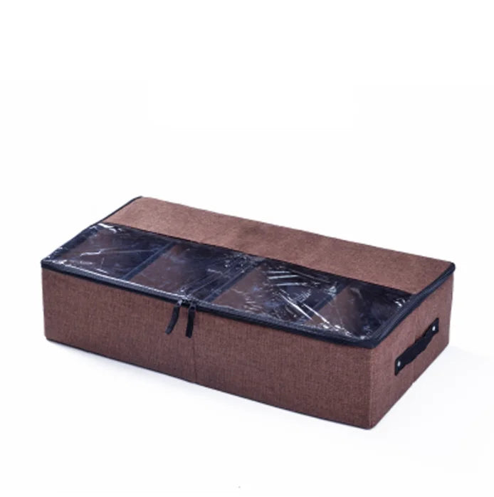 Caixa de Armazenamento de Sapatos Dobrável Luxuosa