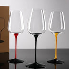 Taça Haste e Base Pintada Cristal - 400ml