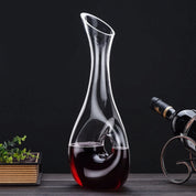 Decantador de Vinho em Vidro Design Elegante