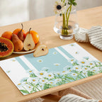 Jogo Sousplat Descanso para Prato Margarida 4 ou 6 pcs