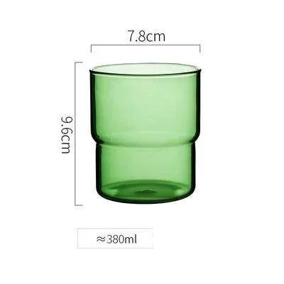 Copo de Vidro Colorido - 300ml ou 380ml