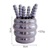 Conjunto Garfos para Frutas com Suporte de Cerâmica - 6pcs