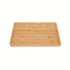 Bandeja de Bambu para Decoração e Armazenamento
