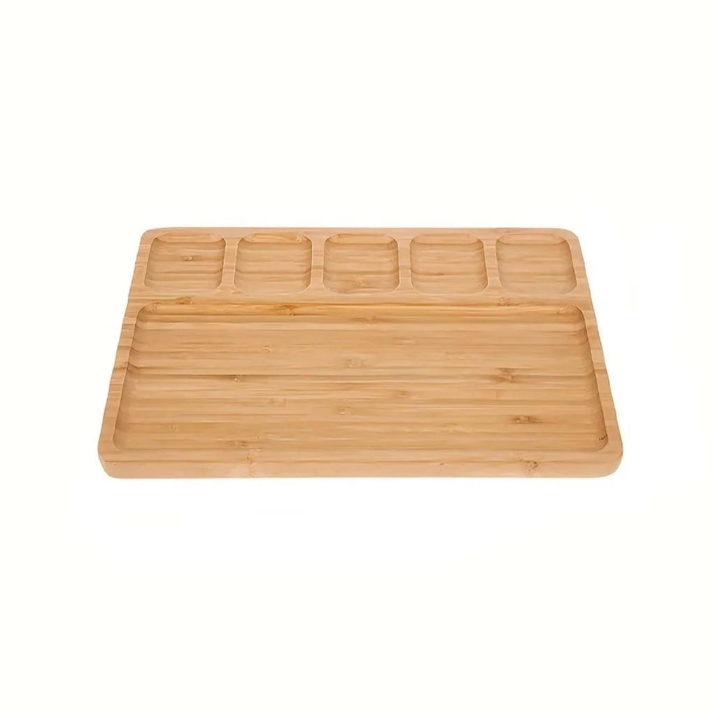 Bandeja de Bambu para Decoração e Armazenamento