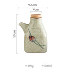 Garrafa Vintage de Cerâmica para Temperos - 350ml