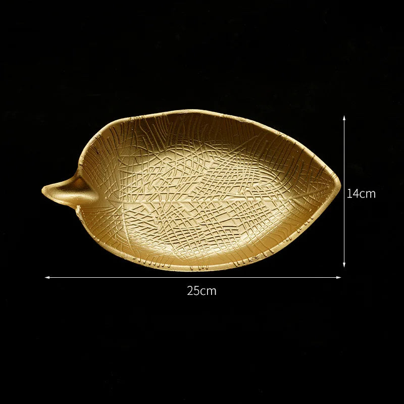 Bandeja Decorativa Gold para Alimentos