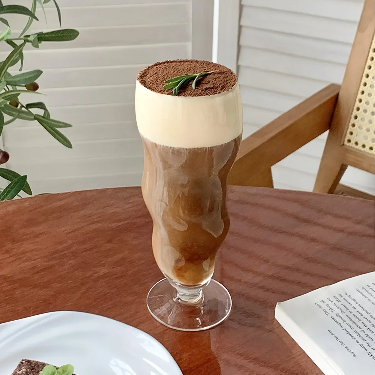 Copo de Vidro Ondulado - 400ml