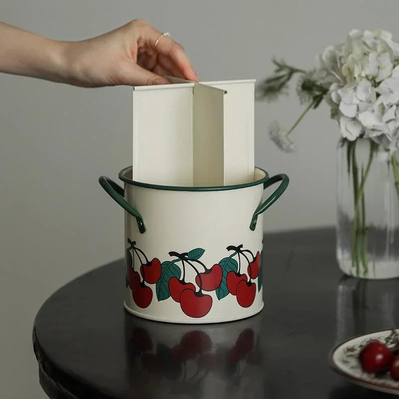 Organizador Vintage Multiuso para Utensílios de Cozinha